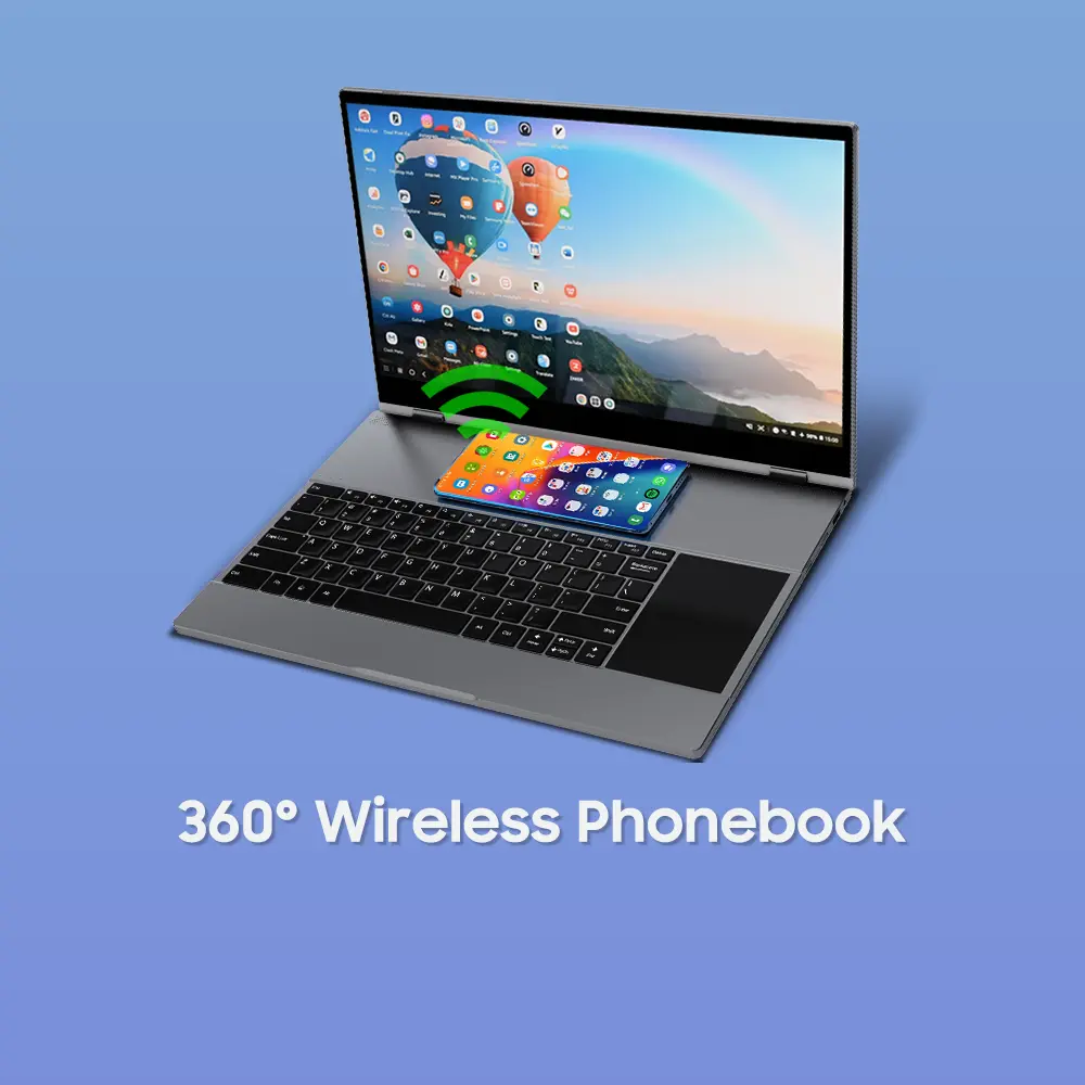 Ultimate 360° Wireless Phonebook with Wireless Charging (Portable Monitor)