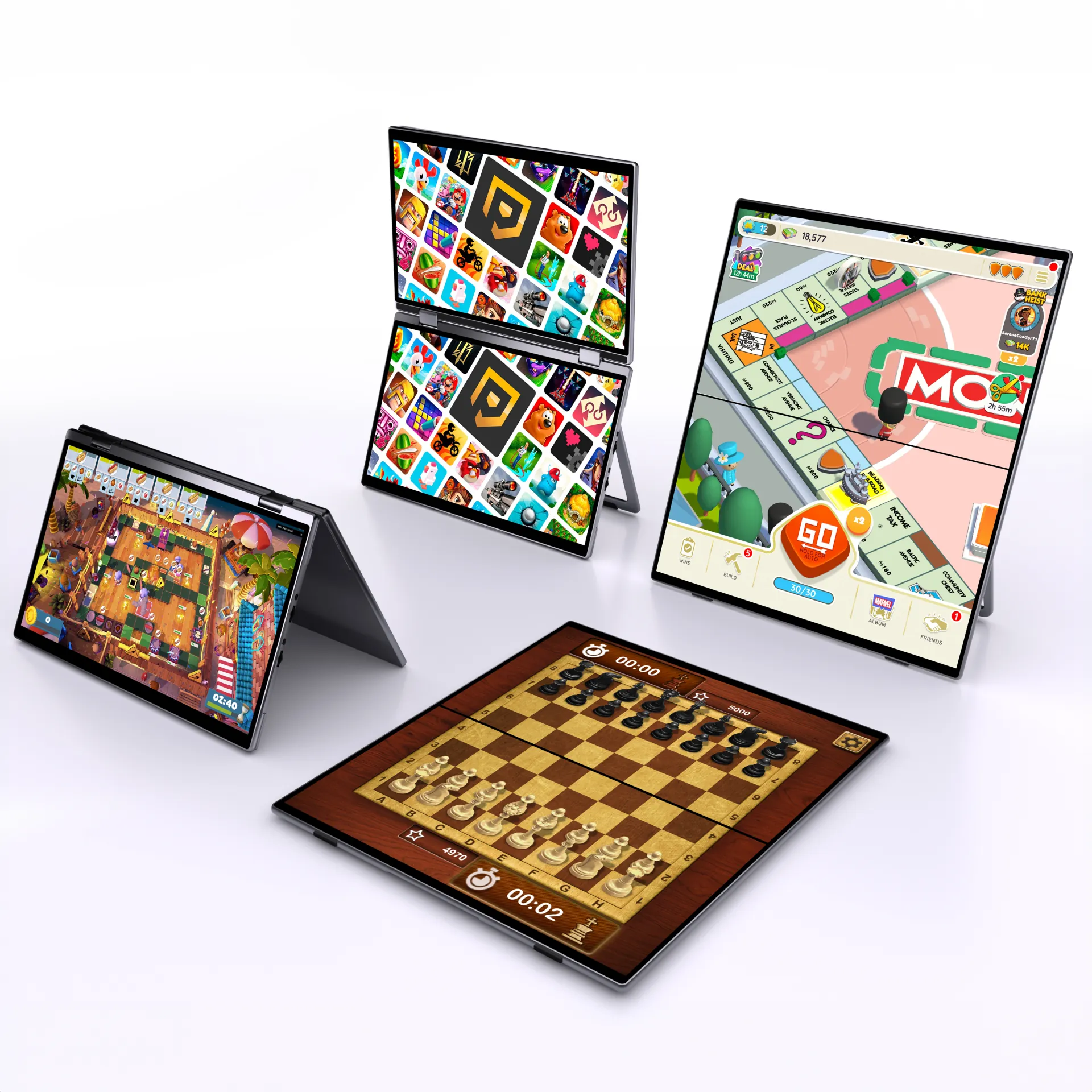 DUOONE OLED SPAN/FOLD Dual Screen Dual Fun!