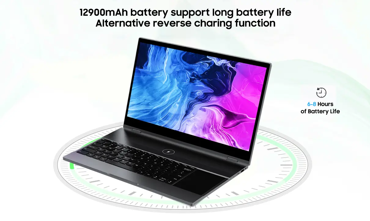 fast reverse and magnetic wireless charging portable monitor