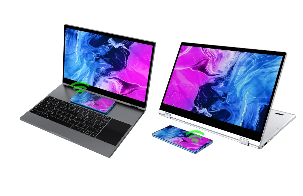 USB-C HDMI portable monitor with wireless touchback